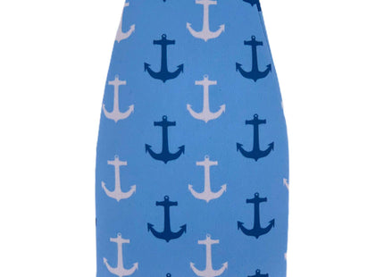 Anchor Nautical Pattern Beer Bottle Coolie (1)