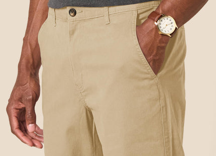 Amazon Essentials Men's Straight-Fit Jogger Pant, Khaki Brown, Large
