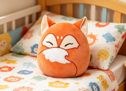 Glow Guards 8in Red Fox Plush Cute Fox Stuffed Animal Fox Plushies Pillow Soft Plushie Toy Birthday Gift for Kids Boys Girls