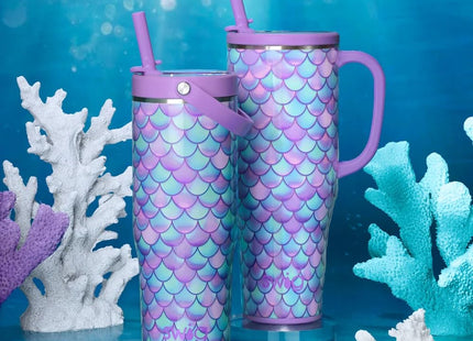 Swig Life 30oz Leakproof To-Go Tumbler with Handle, Mermaid