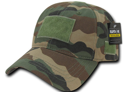 Relaxed Crown Tactical Caps, Woodland