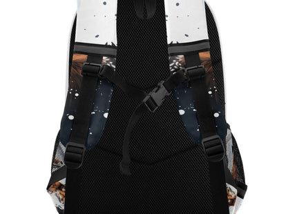 Fox Backpack for Students Boys Girls Fox under The Moon School Bag Travel Daypack Rucksack