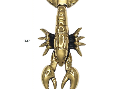 Maine Lobster Door Knocker - Brass (Premium Size)