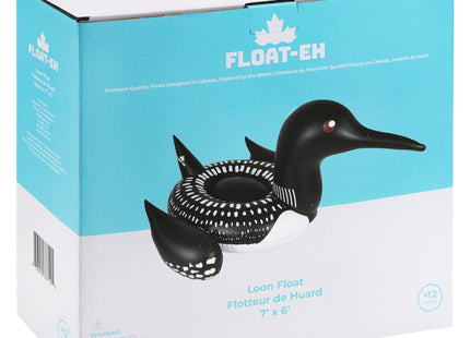 Float-EH Giant Loon Pool Float for Adults, 7 x 6 ft