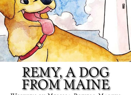 Remy, a dog from Maine