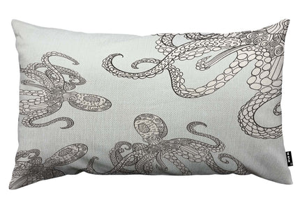 TKS MITLAN Octopus Pillow Cover 12x20 inch Marine Animal Tentacle Underwater Sea Monster Squid Pillows Decorative Throw Pillows Farmhouse Decor for Home Cushion Case