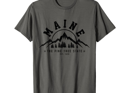 Maine - The Pine Tree State USA America Souvenir T-Shirt