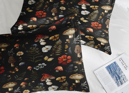 Pamnest King Comforter Set, 3 Pieces Mushroom Woodland Bedding, All Season