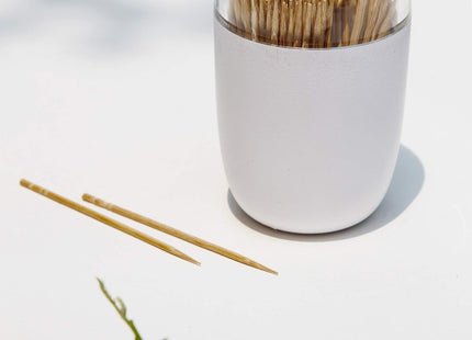 QUALY Deer Meadow Toothpick Holder - Unique Home Design Decoration - Unusual Gift - BPA-Free Cool Kitchen Gadgets - Modern Home Decor