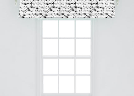 Ambesonne Vintage Nautical Tattoo Window Valance Pack of 2, Repetitive Anchor and Motif Maritime Pattern, Rod Pocket Curtain Valances for Kitchen Bedroom, 54" X 12", Pale Cinnamon Pale Grey