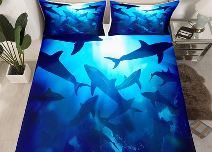Feelyou Dolphin Ocean Sheet Set Kids Boys Twin