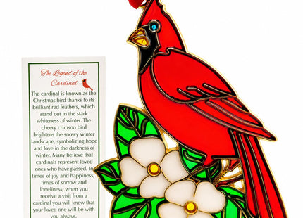 Cardinal Ornament Legend of the Cardinal Memorial Sympathy Keepsake 5 Inch