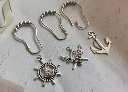 Nautical Shower Curtain Hooks Sailor Shower Curtain Rings