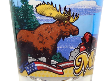 Maine State Wraparound Shot Glass