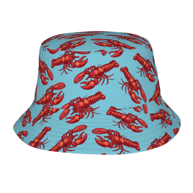 JIEKENMO Lobster Bucket Hat Fashion Sun Cap for Women and Men