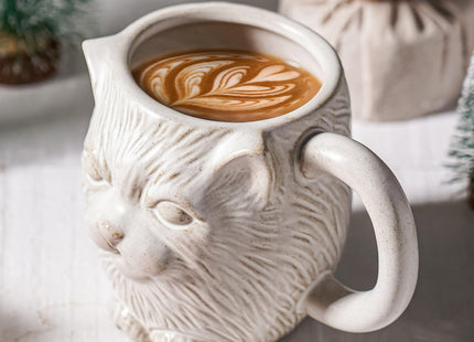 INKRICH Whale Ceramic Cup (20 Ounce), Whale Mug Large Ceramic Coffee Mugs Tea Cup, Handcrafted 3D Coffee Mug with Whale, Novelty Coffee Mugs