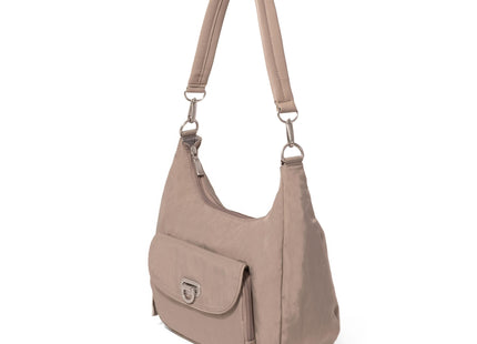 Coastal Flip Lock Half Moon Bag