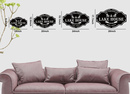 Custom Lake House Welcome Sign,Personalized Metal Lake House Signs,Lake House Decor,Personalized Metal Sign,Custom Outdoor Decor