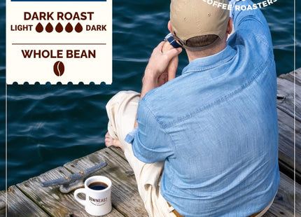 Downeast Coffee Roasters Whole Bean Coffee - Supreme Crema Espresso - Select Central and South American Highlands (2 lb Bag)