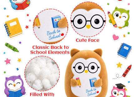 Owl Stuffed Animal,Back to School Stuffed Animal - Owl Classroom Plushies
