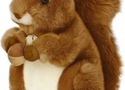 Aurora World Miyoni Squirrel Plush Set - 8" Realistic Stuffed Animals for Kids and Collectors (Red Squirrel)
