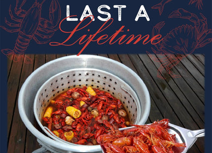 CONCORD Stainless Steel One Piece Crawfish Jambalaya Pot Spoon Stirrer. Great for Seafood, Lobster, Crab, Cajun, and Low Country Boils. (36")