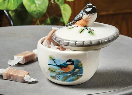Bits and Pieces Chickadee Trinket Box for Women