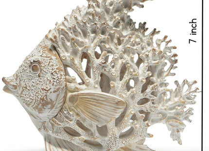 VVGIFTS Beach Coastal Coral Reef Angelfish Home Office Bathroom Decor Gift