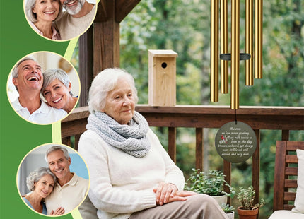 Extrabily Personalized Cardinal Wind Chime, Sympathy Gifts
