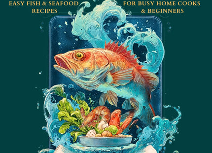 The Lazy Mermaid Cookbook: Easy Fish & Seafood Recipes for Busy Home Cooks and Beginners (Happy Kitchen)