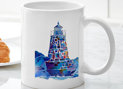 CafePress Castle Hill Lighthouse R.I. Mug 11 oz (325 ml) Ceramic Coffee Mug