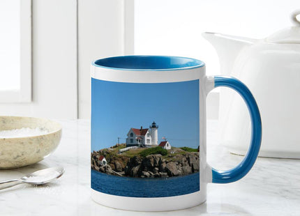 CafePress Nubble Lighthouse Mug Mugs 11 oz (325 ml) Ceramic Coffee Mug