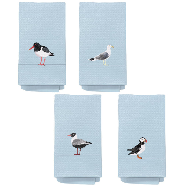 Yomisex Seagull Hand Towels for Bathroom, Bird Gifts,Seagull Decor Coastal Beach Kitchen Towels Decor Coastal Decorative Dish Towels for Kitchen, Bird Lover Watcher Gifts Dish Tea Towel