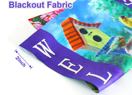 Spring Summer Hummingbird garden flag 12X18 Double Sided