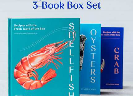 Essential Shellfish Collection: Special Edition, 3-Cookbook Box Set: Crab, Oysters, Shellfish
