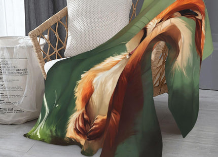 Cute Squirrel Blanket Gifts for Women Kids Squirrel Lovers, Animal Squirrel Themed Throw Blankets, Soft Cozy Lightweight Plush Throws for Living Room Sofa Couch Home Decor 50x60in
