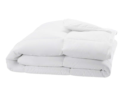 Amazon Basics White Down Alternative Comforter and Duvet Insert with Corner Tabs, Machine Washable, King, All-Season, 102 x 90 inches