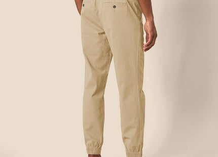 Amazon Essentials Men's Straight-Fit Jogger Pant, Khaki Brown, Large