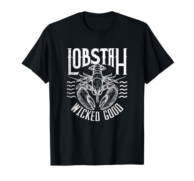 Wicked Good Lobstah Funny Maine Boston Cape Cod Lobster T-Shirt