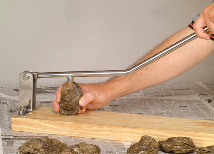 King Kooker 5500 Stainless Steel Oyster Opener, with Oyster Knife