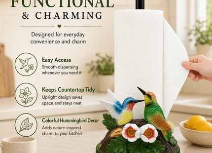Tiejiajiang Hummingbird Paper Towel Holder Countertop