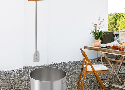 42 Inch Crawfish/Crab Boil Mixing Stir Paddle Accessories for Stockpots and Fry Pots,Stainless Steel Mash Paddle