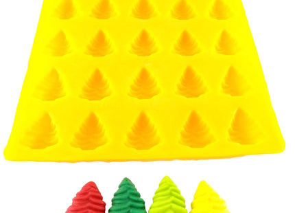 EDELAINE'S Pine Tree Christmas Silicone Molds, 20 Cav Homemade Candy Making