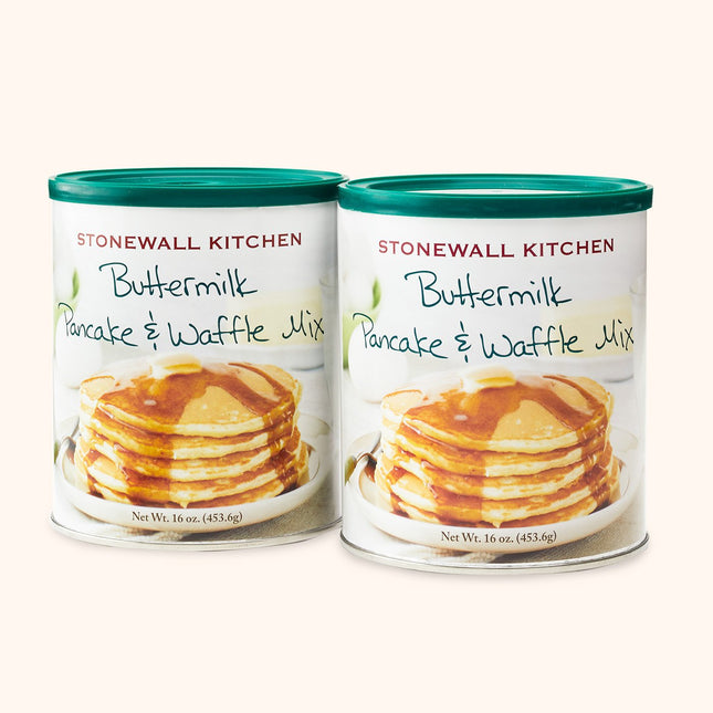 Stonewall Kitchen Farmhouse Buttermilk Pancake & Waffle Mix - 2 Pack (32 oz Total)