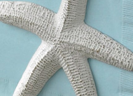 Park Designs Starfish Napkin Holder, White Iron