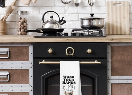 KTYHD Wash Your Hands Kid Squirrel Bathroom Towels, Kids Animal Girls Boys Dish Towel for Bathroom, Squirrel Love Gifts