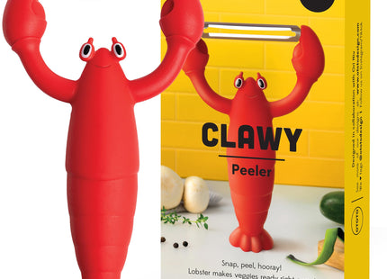 OTOTO Clawy Lobster Vegetable Peeler – Funny Potato Peeler, Ergonomic Veggie Peeler, Sharp Stainless Steel Blade, Peelers for Kitchen, Cute Kitchen Gadgets
