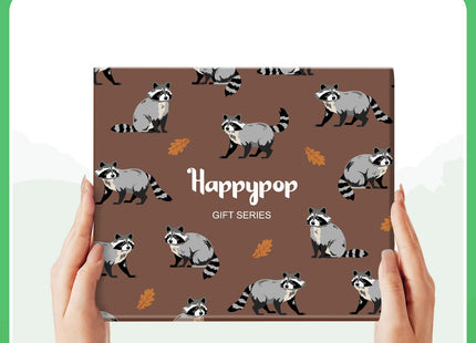 HAPPYPOP Cute Racoon Raccoon Gifts - Funny Raccoon Socks for Women Men