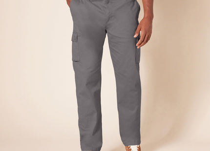 Amazon Essentials Men's Straight-Fit Cargo Pant Pants, -dark grey, 32W x 30L