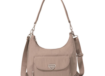Coastal Flip Lock Half Moon Bag